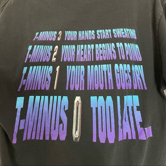 Vintage 90s Mickey & Friends Space Mountain Graphic Tee 🚀 - Picture 3 of 7